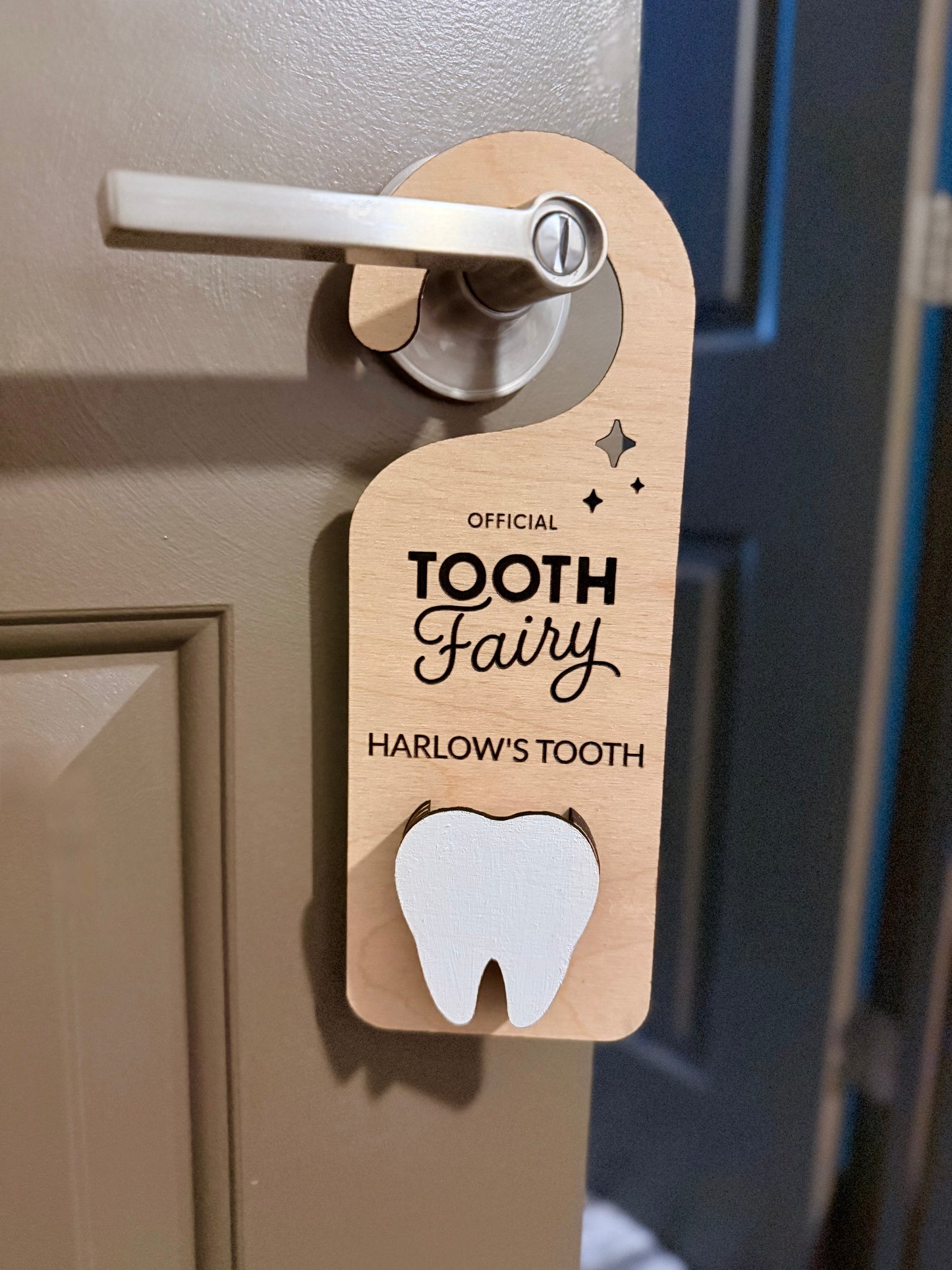 Tooth Fairy Door Hanger 🧚🏾‍♀️