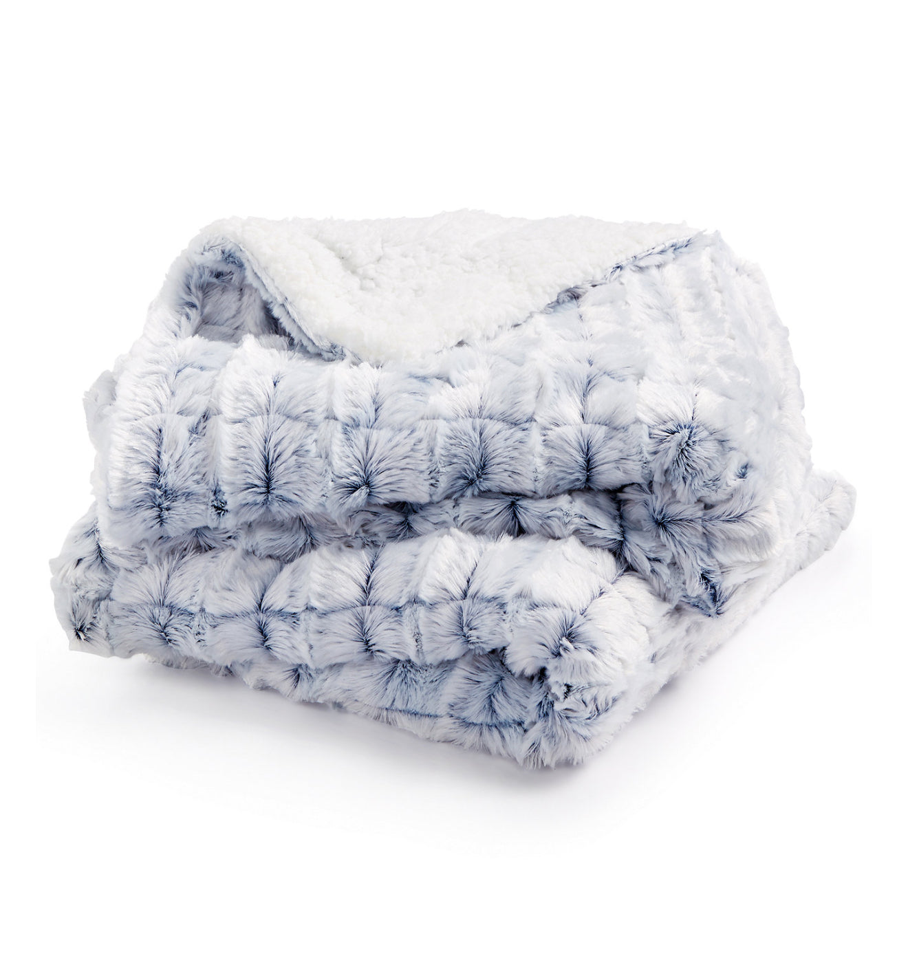 Sherpa Throw Blanket with Engraved Tag