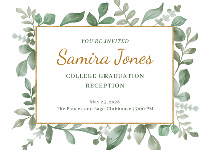 Graduation Invitation