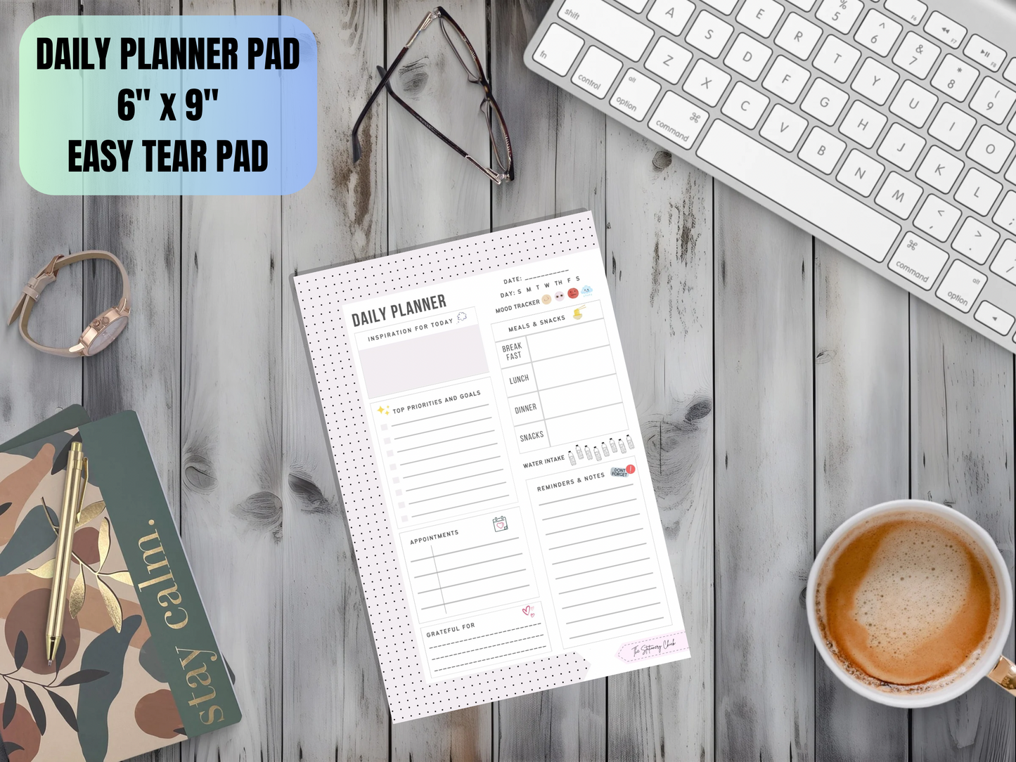 Daily Planner Pad