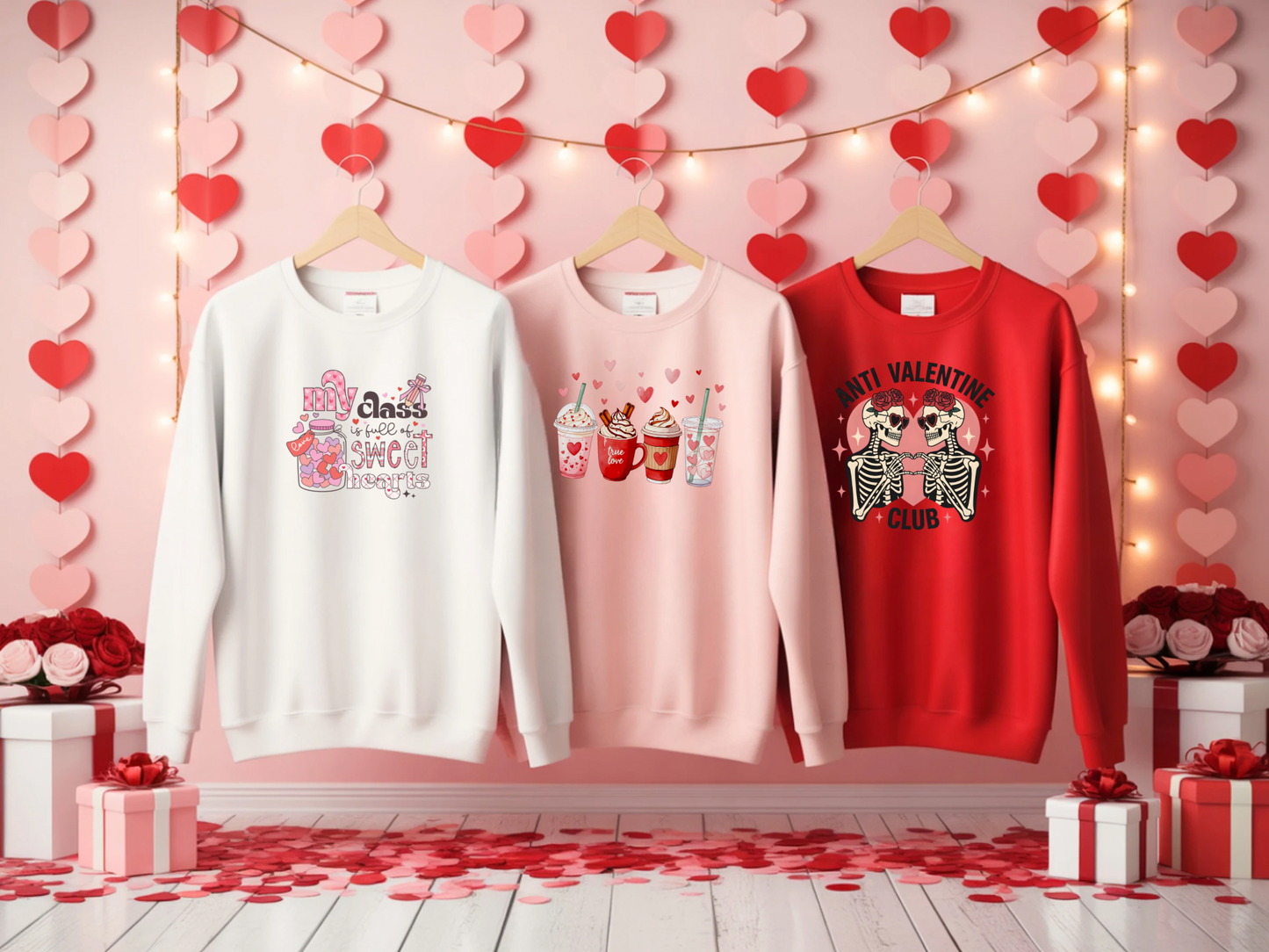 Valentine’s Day Sweatshirts